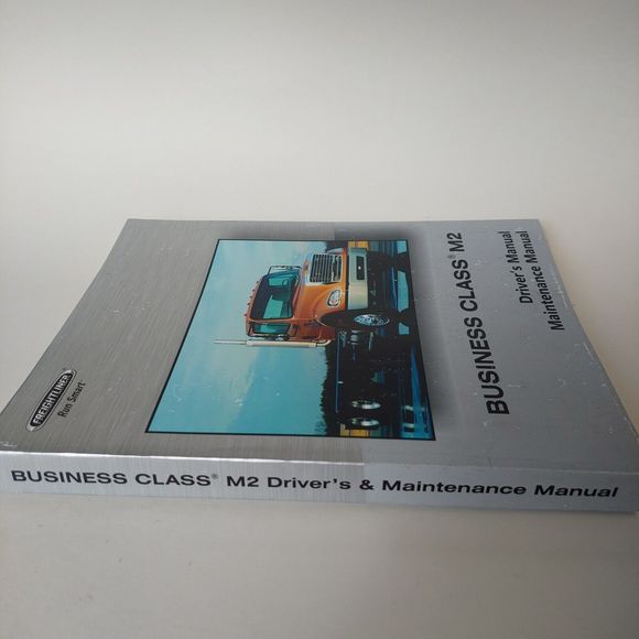 Freightliner Business Class M2 Driver's Maintenance Manual Book STI-455-7 Truck - Picture 9 of 12